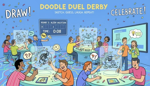 Doodle Duel Derby cover