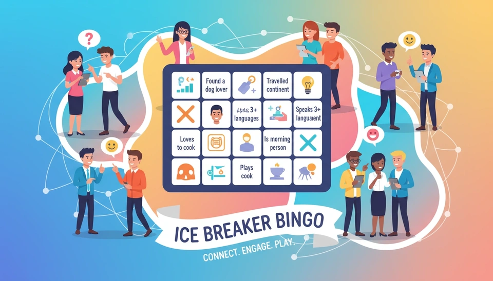 Ice breaker Bingo