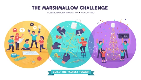 The Marshmallow Challenge cover