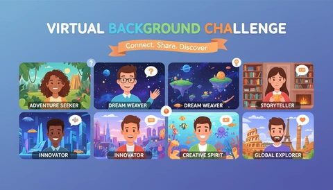 Virtual Background Challenge cover