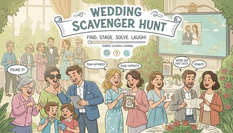 Wedding Scavenger Hunt cover